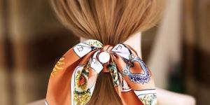 كيفية أستخدام رابطة الشعر المصنوعه من الستان للتخلص من «الهيشان»